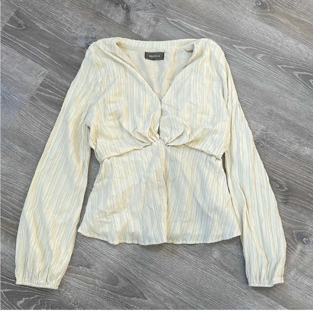 4SI3NNA ANTHROPOLOGIE EMRY TOP
